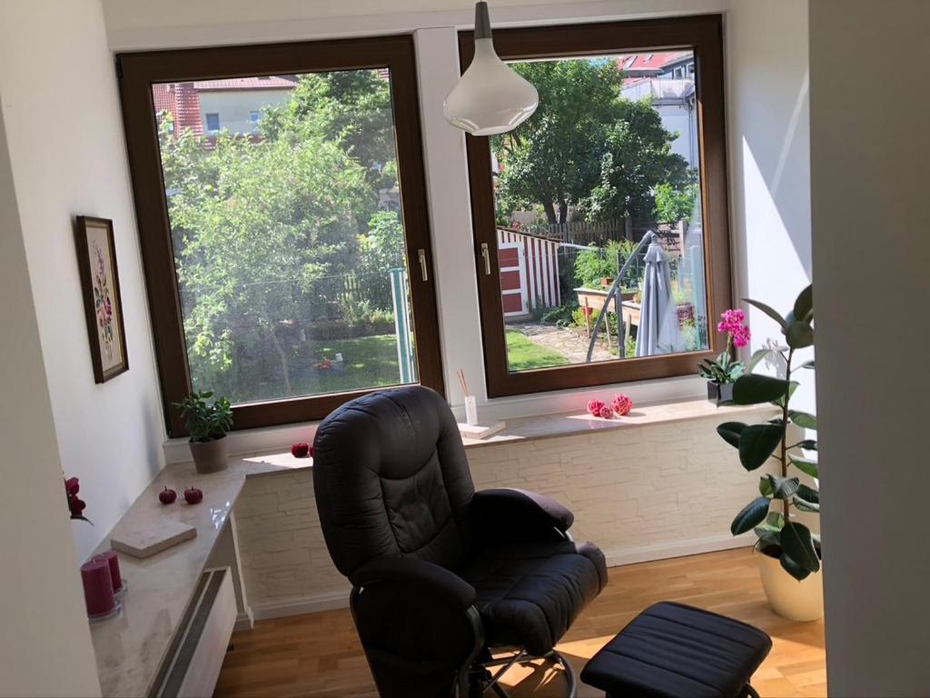 Ferienwohnung An Der Gruenen Clara Ерфурт Екстериор снимка